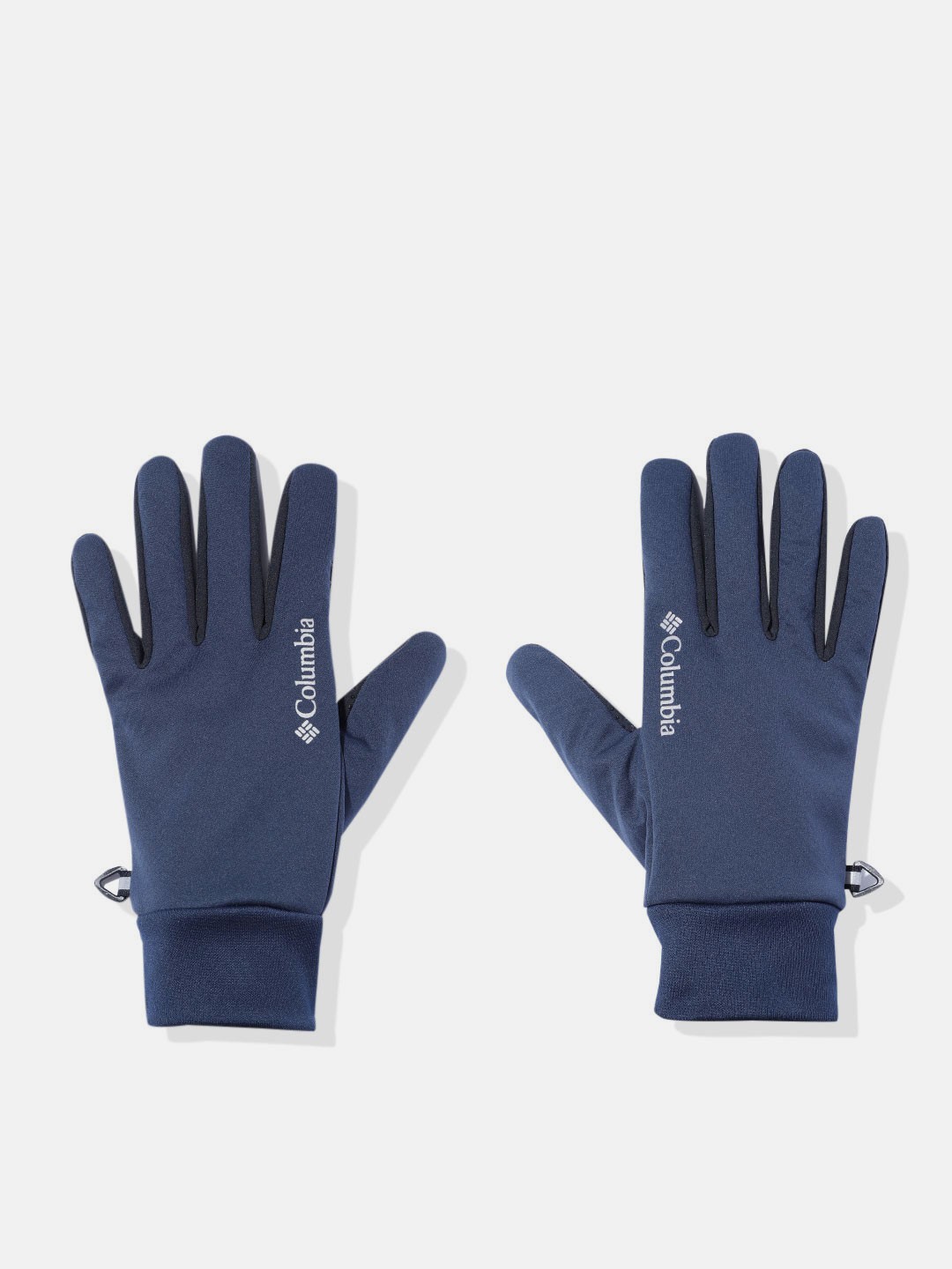 

Columbia Men Printed Trail Commute Trekking Hiking Hand Gloves, Navy blue