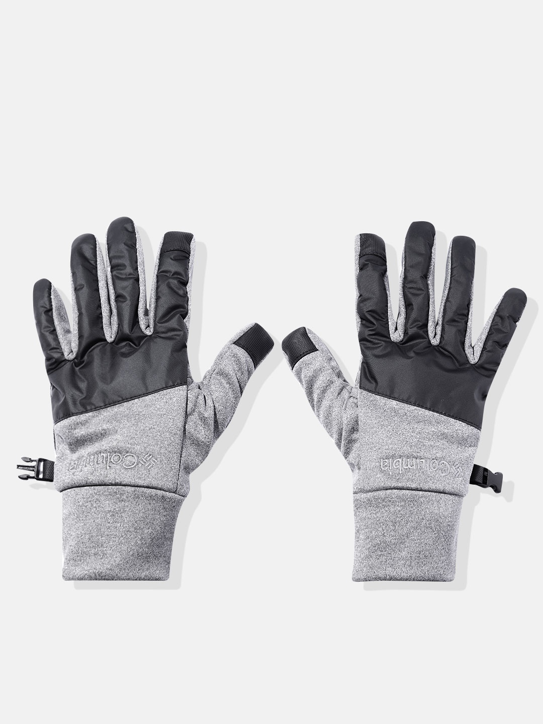 

Columbia Men Colourblocked Cloudcap Fleece Trekking-Hiking Gloves, Grey