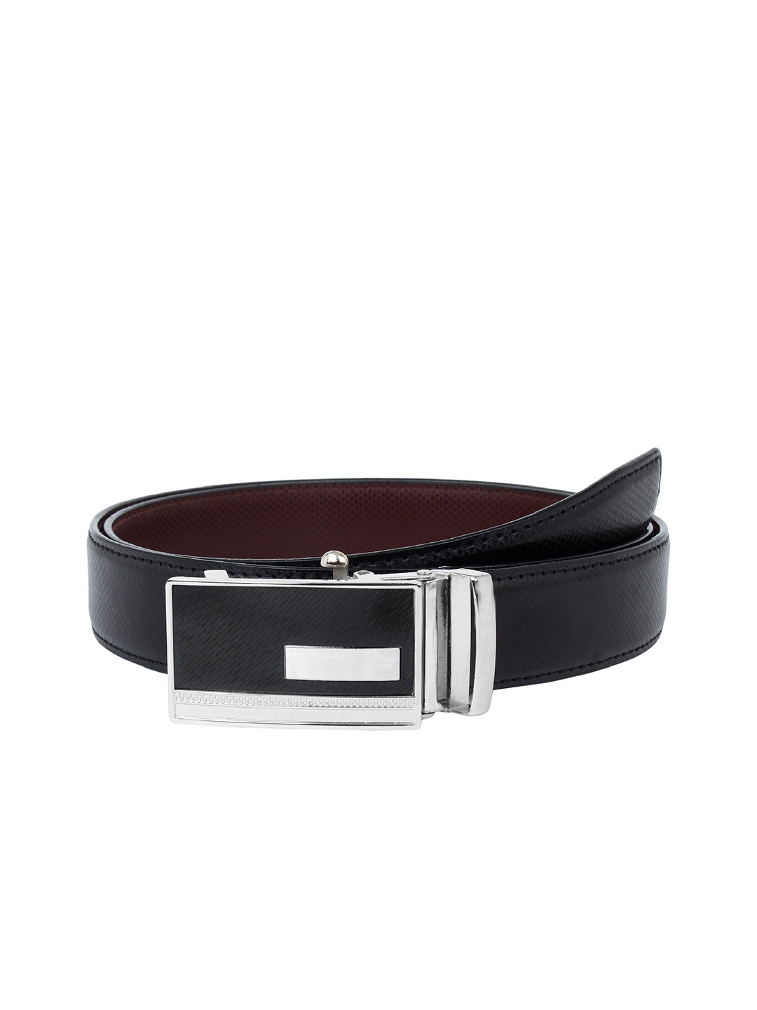 

Zacharias Men Autolock Reversible Belt, Black