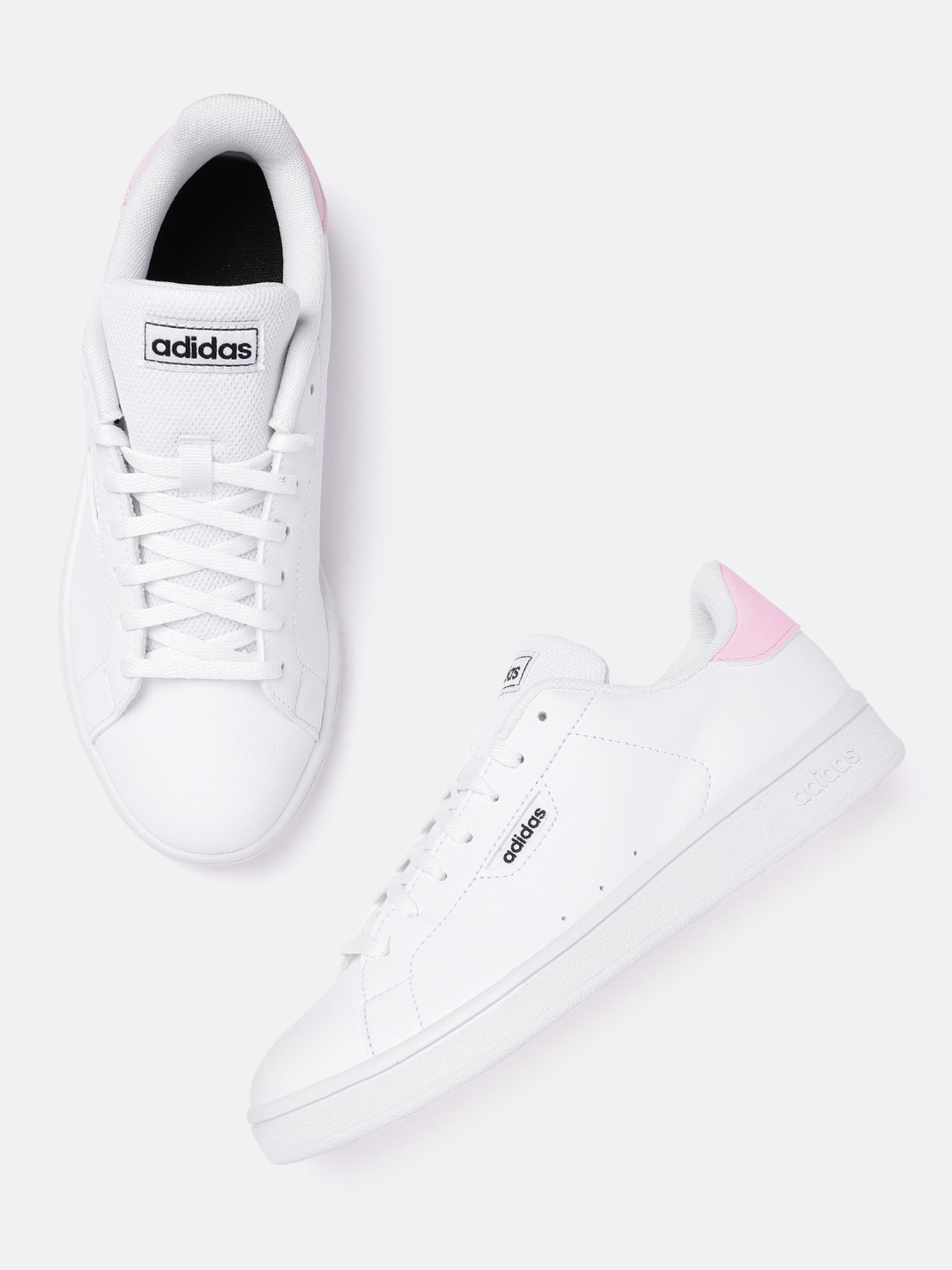 

ADIDAS Women Round-Toe Urban Court Tennis Shoes, White