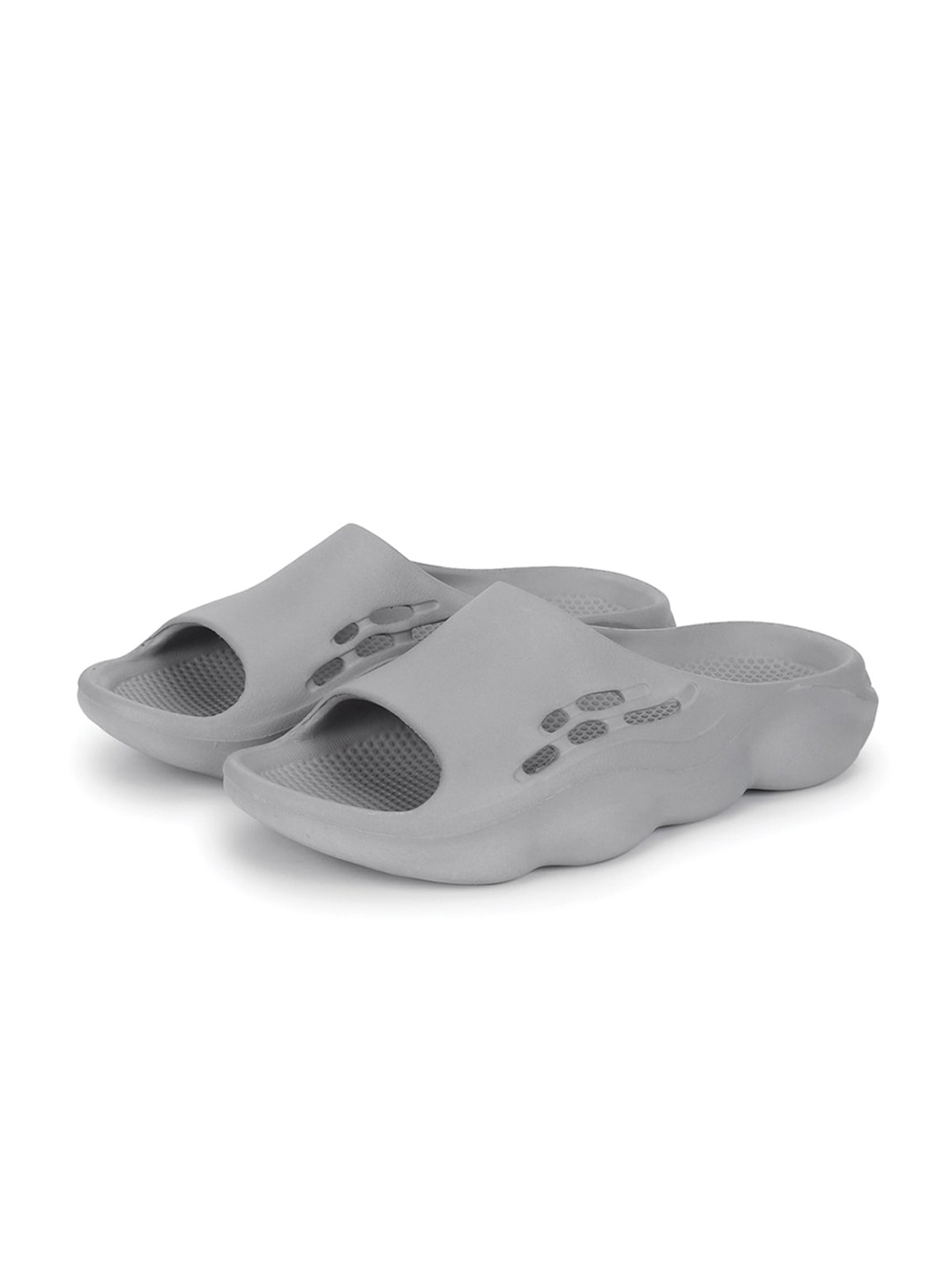 

yoho Men Anti-Skid Sole Flexible Sliders, Grey