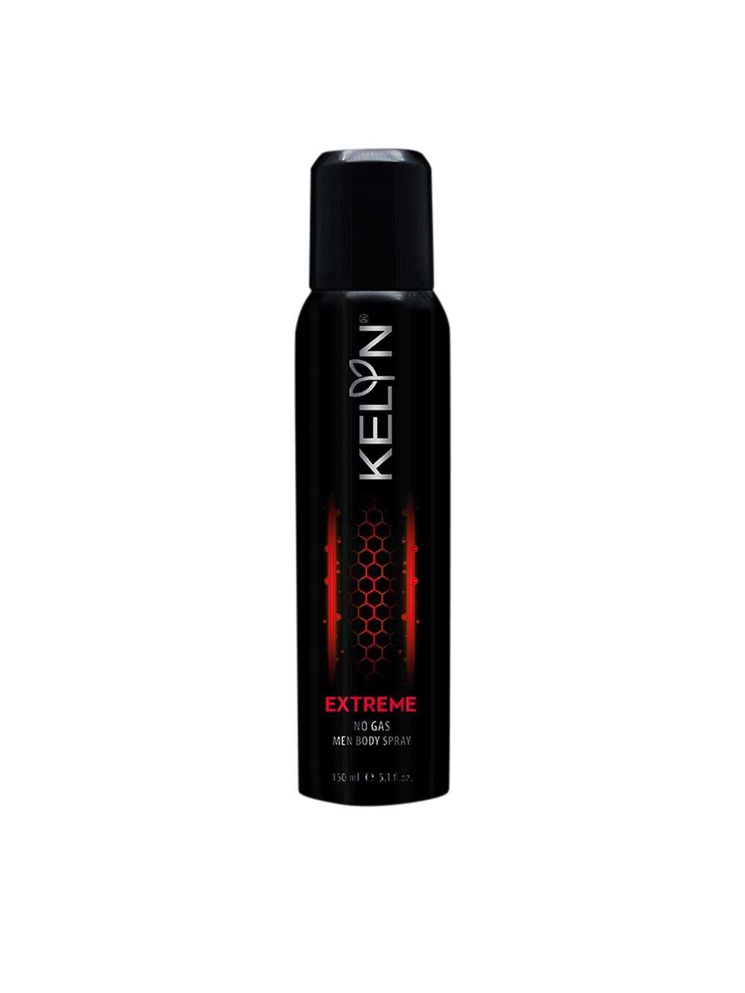 

KELYN Men Extreme No Gas Long Lasting Deodorant Body Spray - 130g, Black