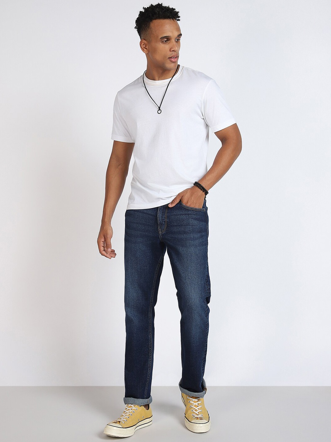 

Lee Men Rodeo Clean Look Light Fade Mid-Rise Jeans, Blue