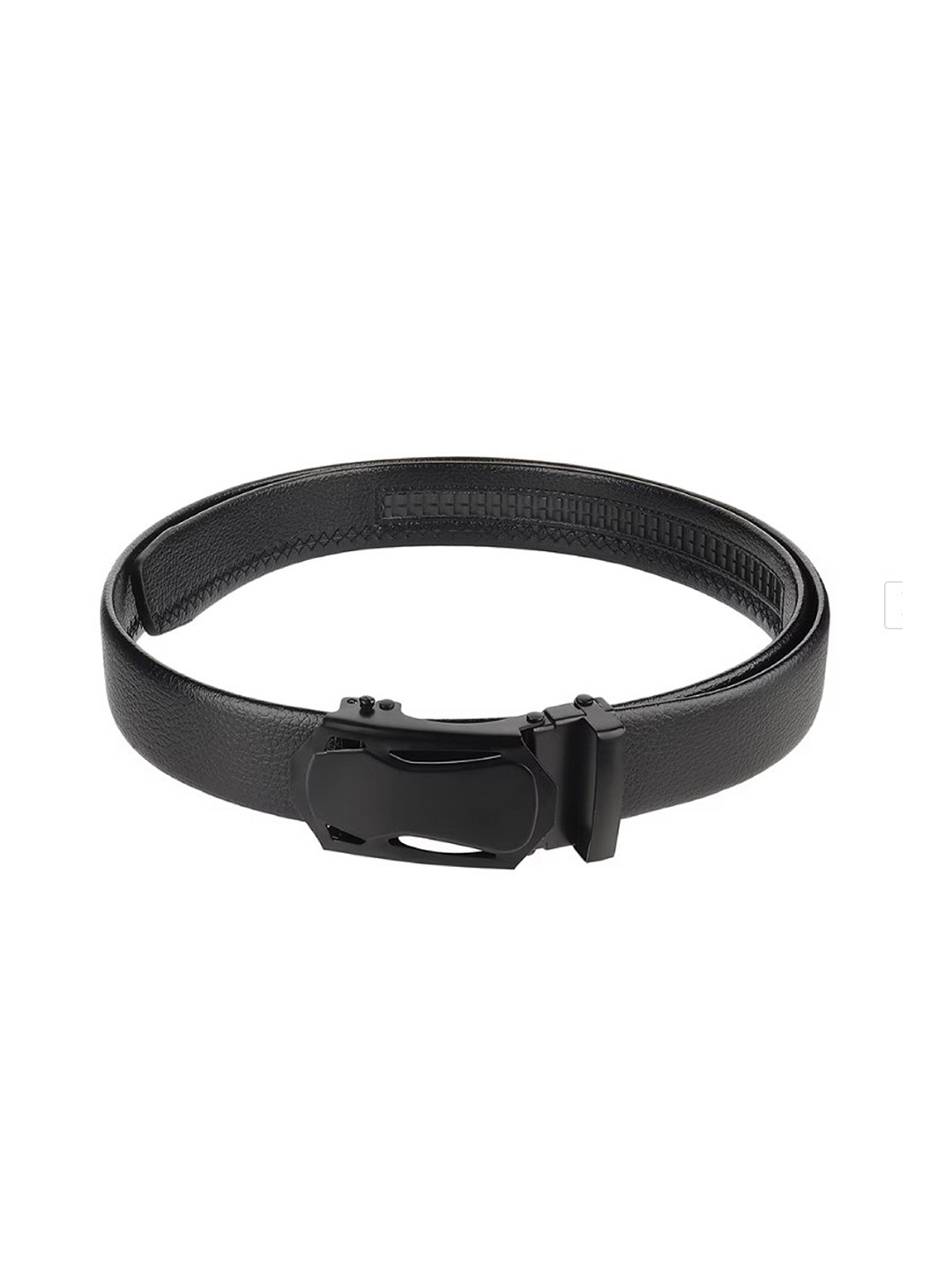 

Zacharias Men Synthetic Leather Belt, Black