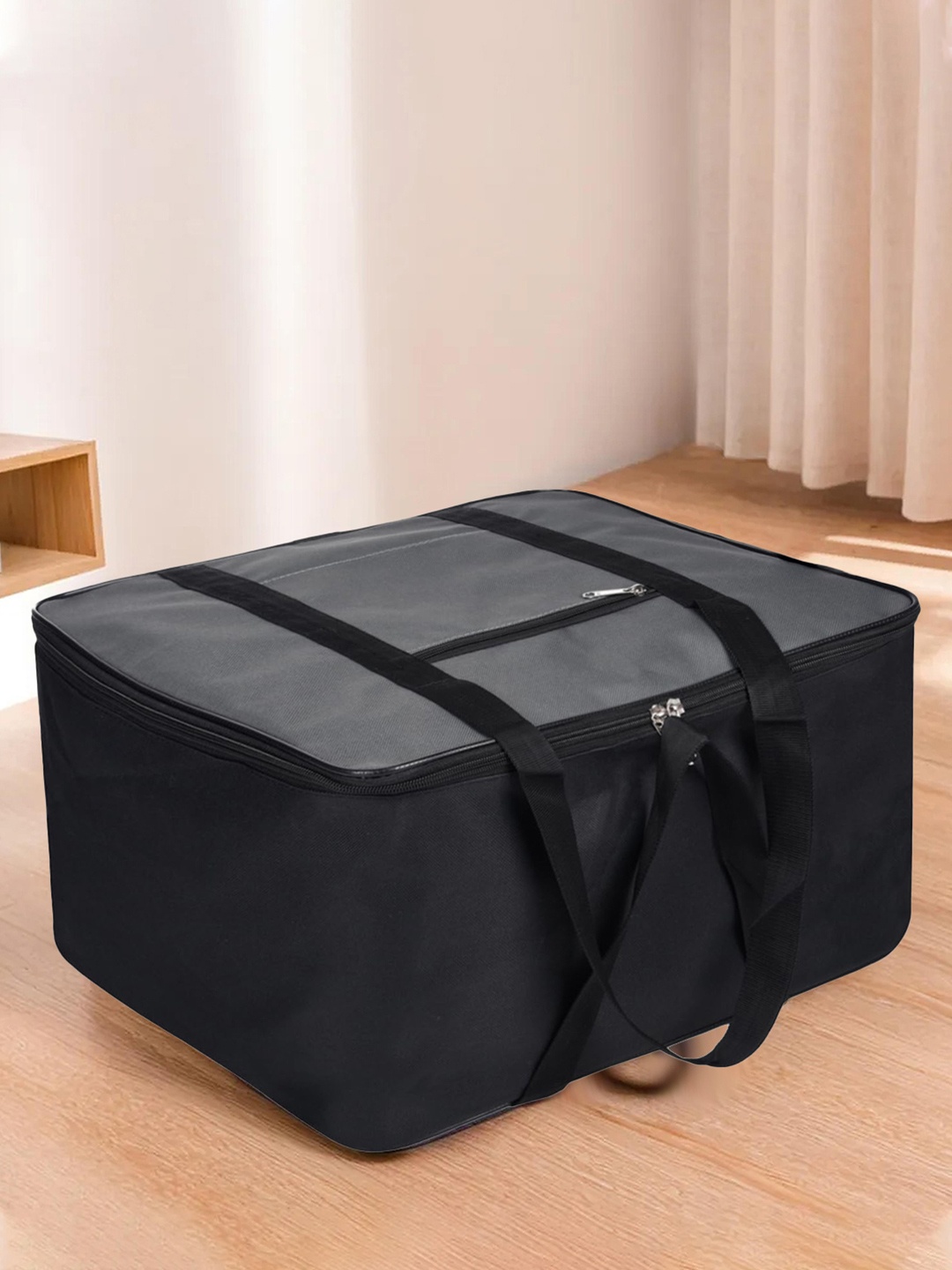 

Kuber Industries Black Underbed Storage Bag For Clothes