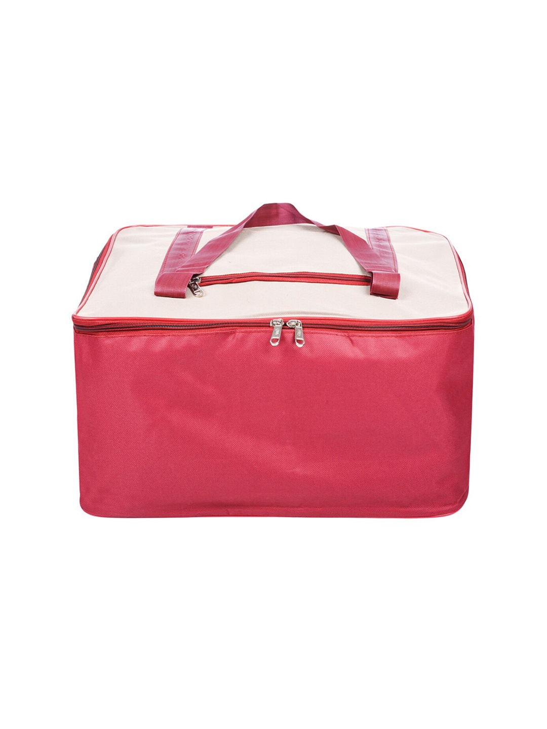 

Kuber Industries Maroon & Brown Large Underbed Storage Bag