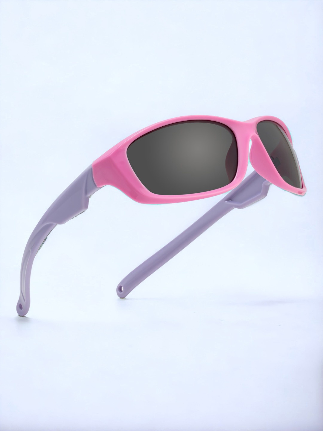 

ROYAL SON Kids Sports Sunglasses With Polarised & UV Protected Lens, Black
