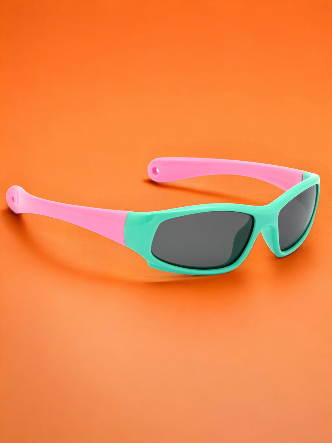 

ROYAL SON Kids Sports Sunglasses With Polarised & UV Protected Lens, Black