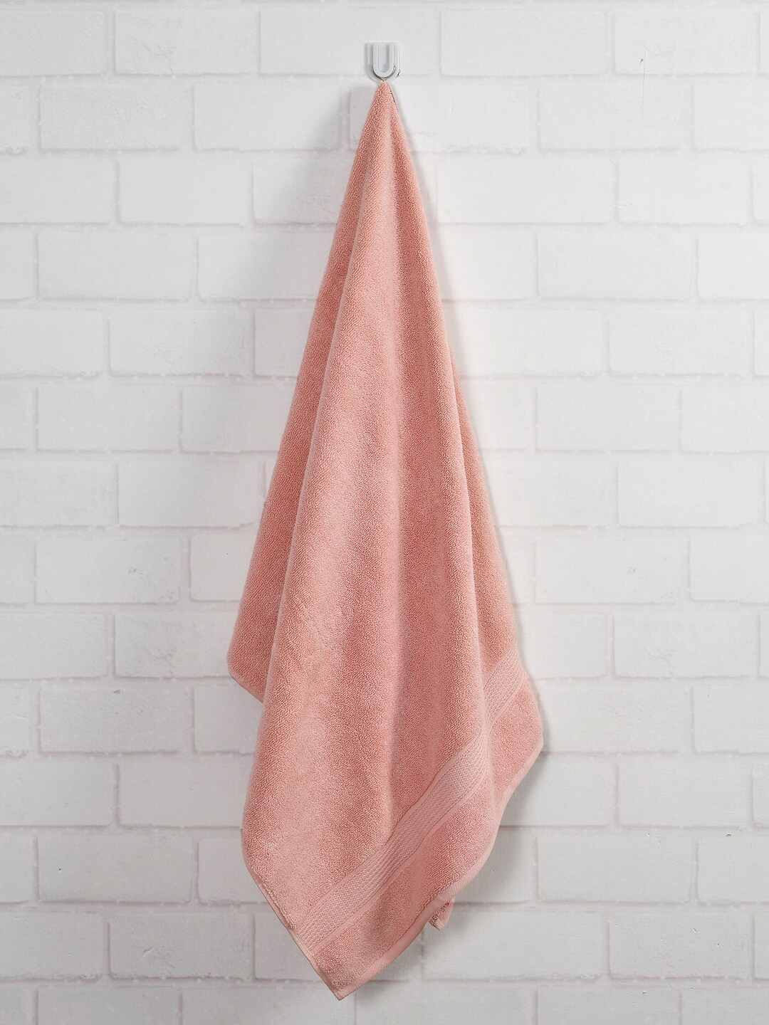 

AVI Living Pink Pure Cotton 550 GSM Large Bath Towel