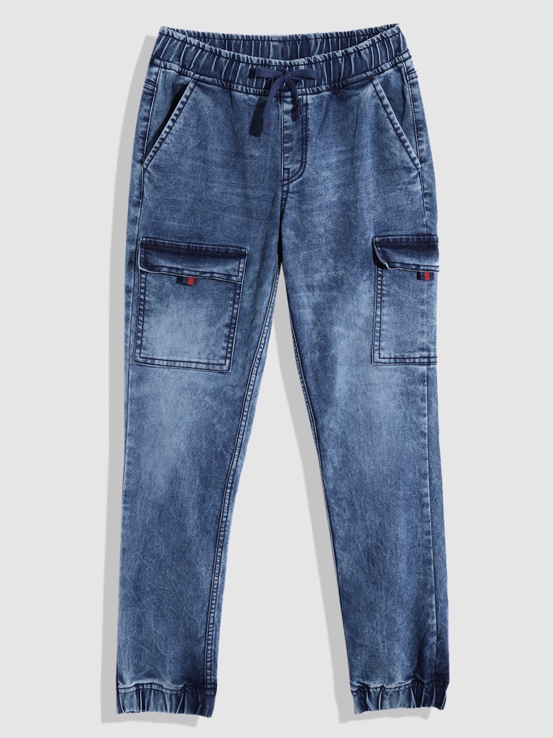 

YK Boys Jogger Stretchable Jeans, Blue