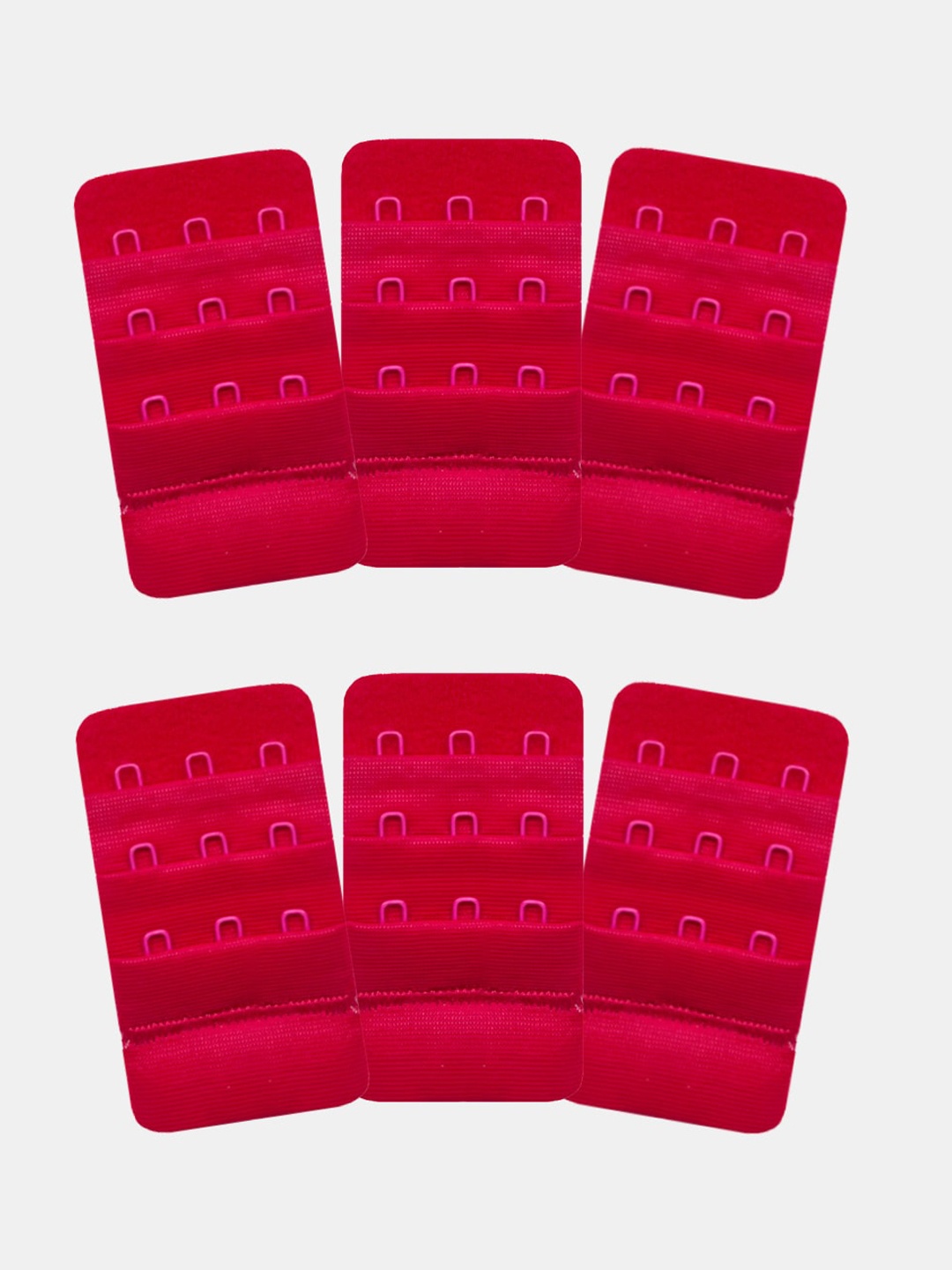 

Inner Sense Pack Of 6 Hook & Eye Bra Extenders, Fuchsia
