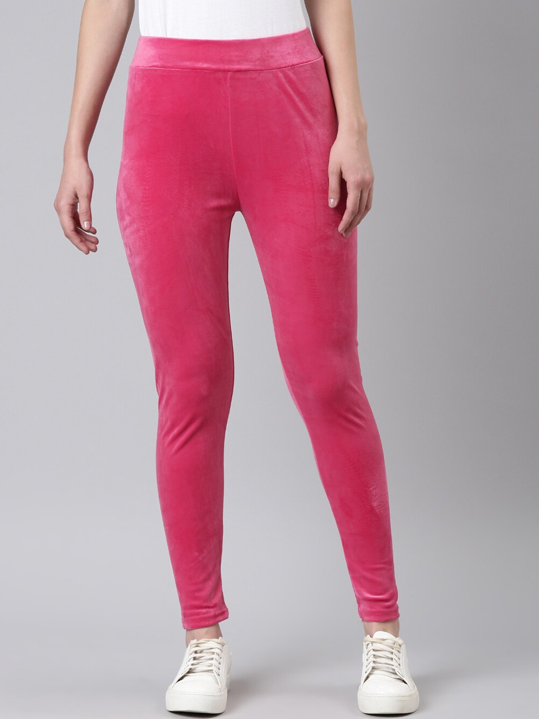 

SHOWOFF Ankle Length Leggings, Pink