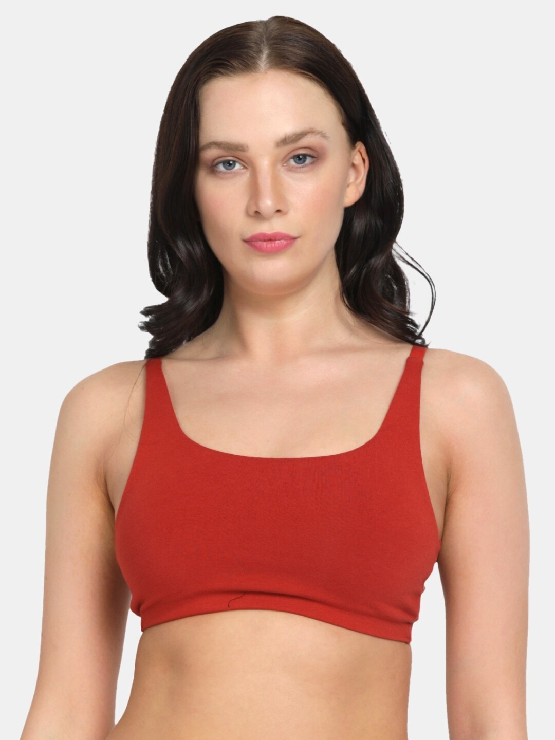 

Lovable Sport Non-Wired Non Padded Seamless Workout Bra With All Day Comfort, Coral