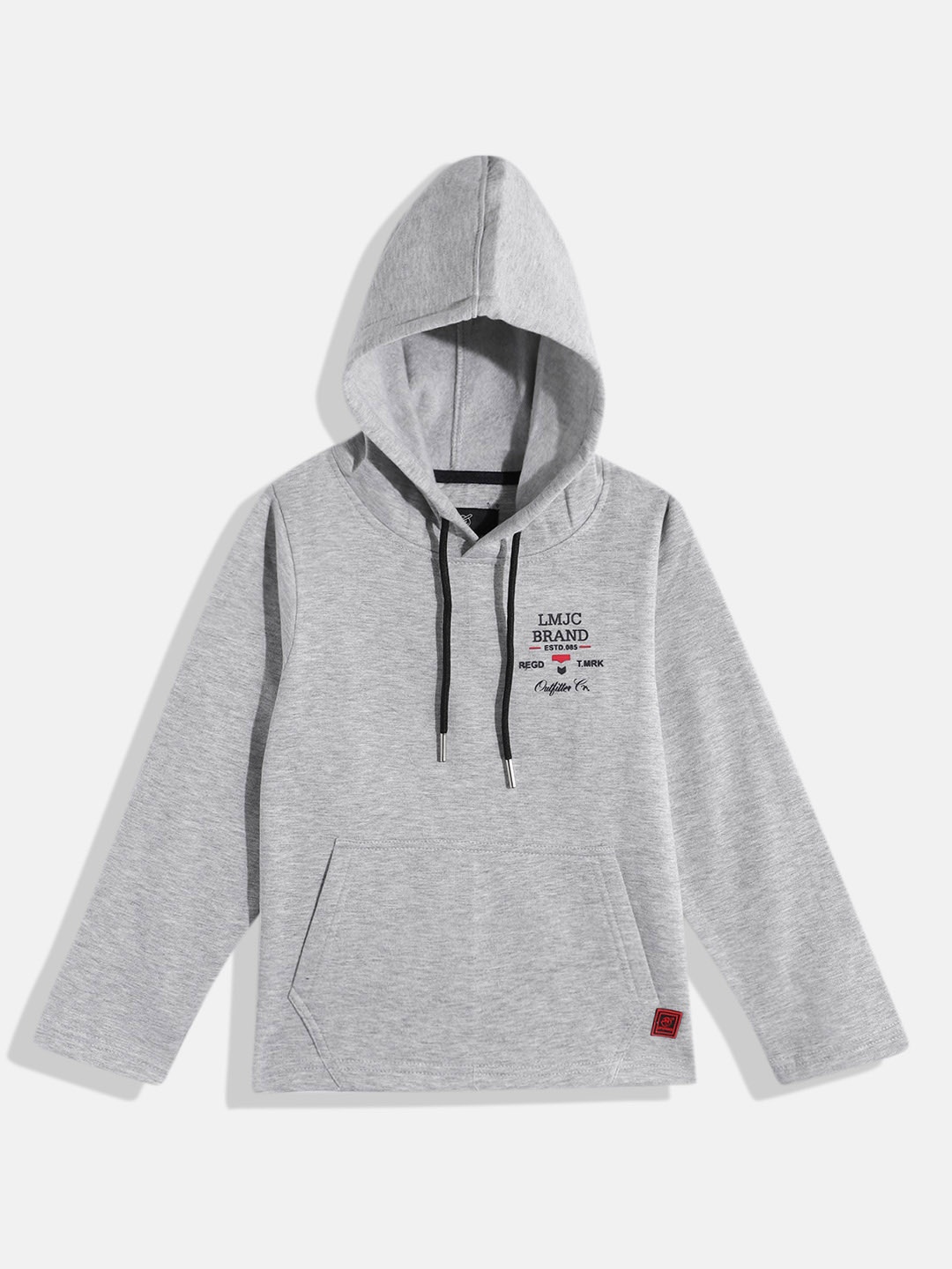 

Little Marco Boys Hooded Sweatshirt, Grey