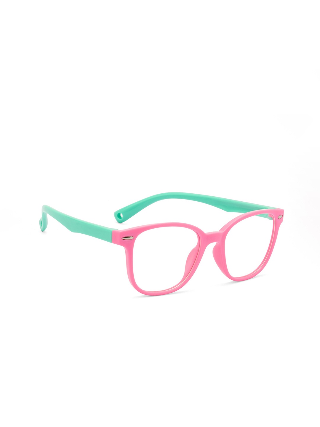 

ROYAL SON Kids Pink & Green Full Rim Square Frames