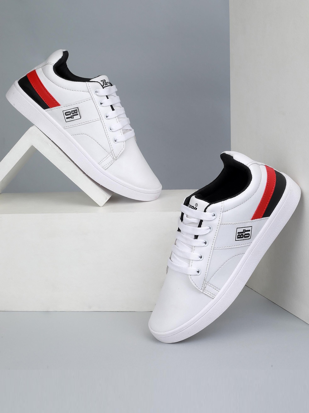 

Paragon Men Comfort Insole Sneakers, White