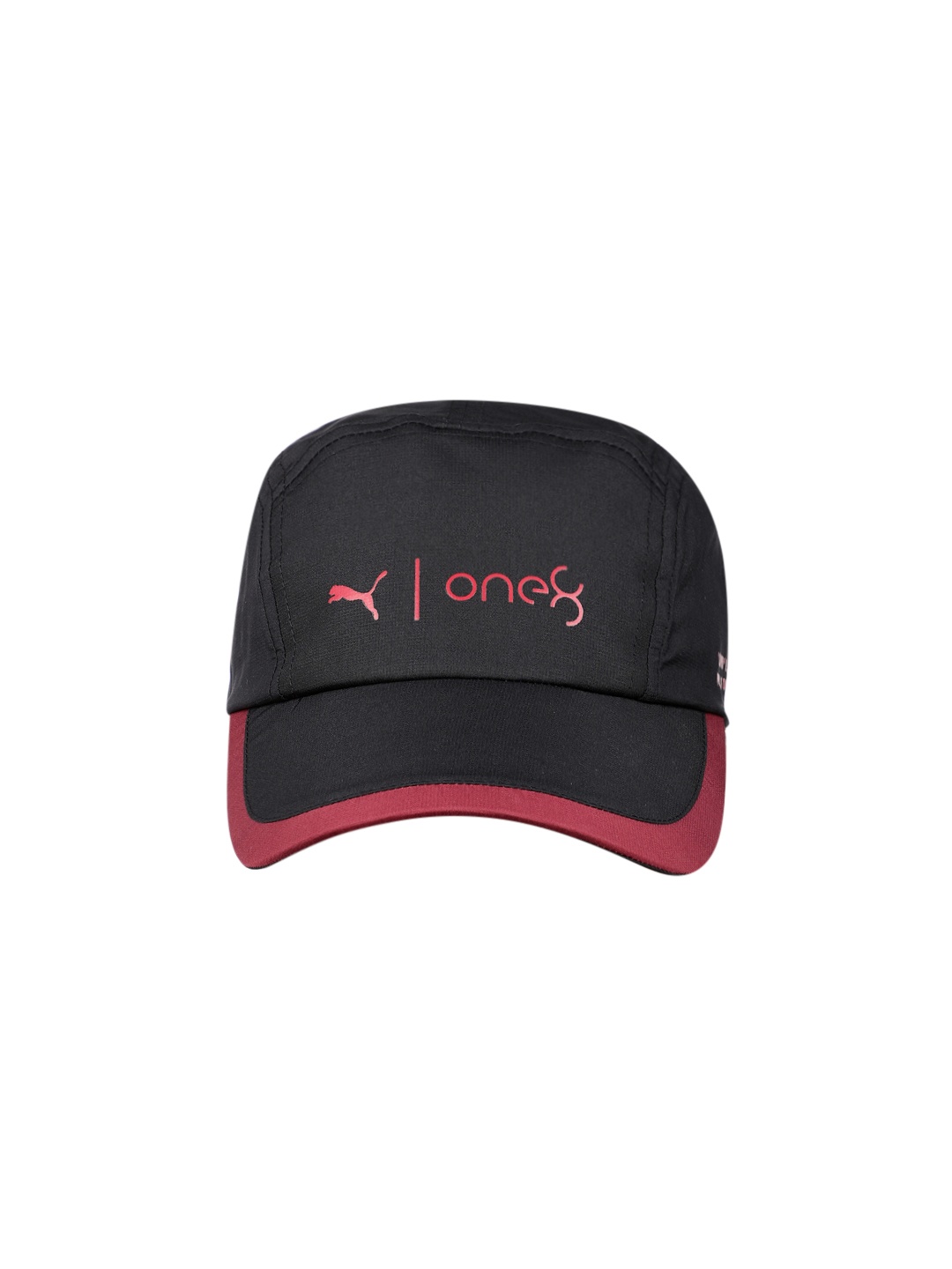 

Puma Unisex 5 Panel Brand Logo Printed Baseball Cap, Black