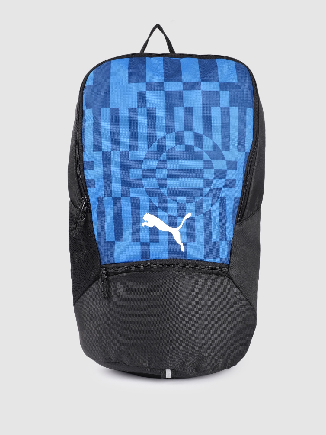

Puma Unisex Geometric Printed Football Backpack, Blue