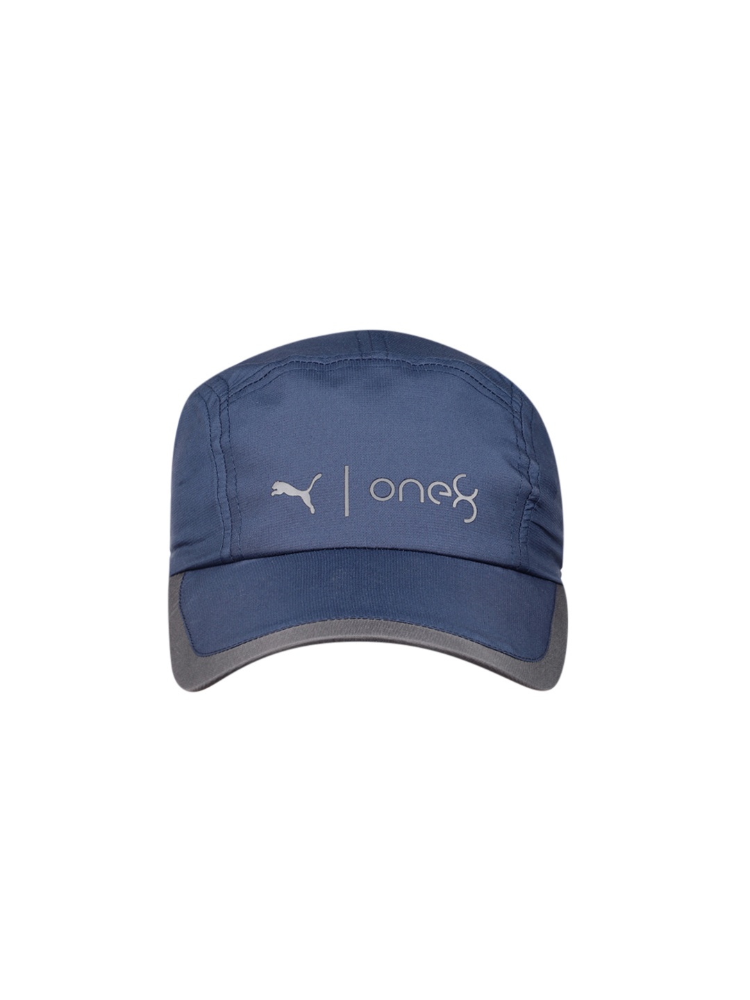 

Puma Unisex 5 Panel Brand Logo Printed Baseball Cap, Blue