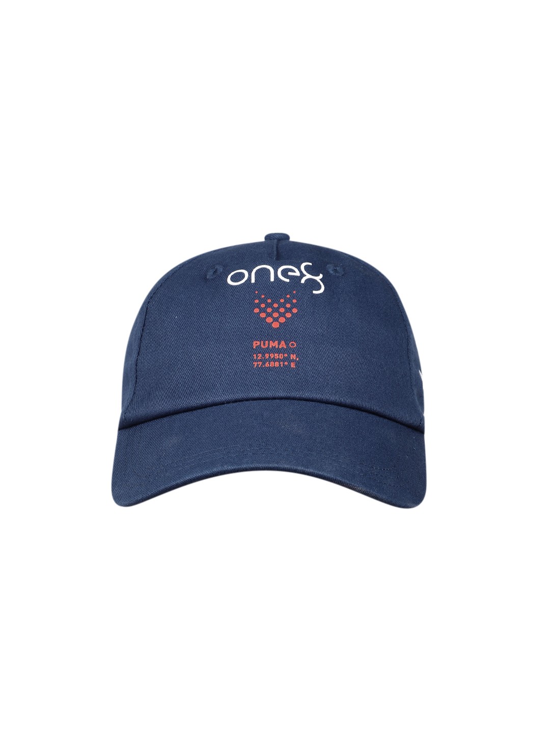 

one8 x PUMA Unisex Core Brand Logo Printed Baseball Cap, Blue