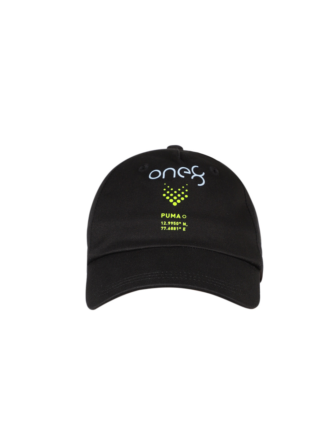 

one8 x PUMA Unisex Brand Logo Printed Baseball Cap, Black
