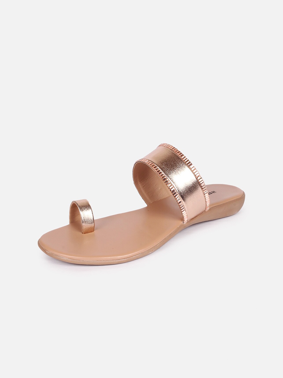 

Anouk Slip-On One Toe Flats, Rose gold
