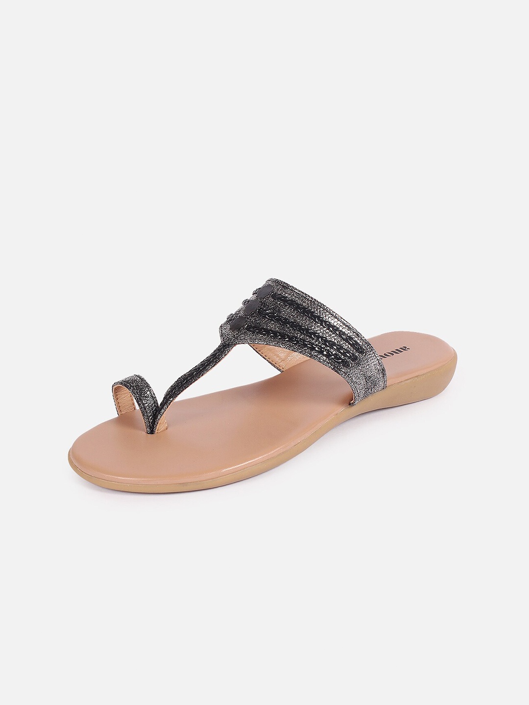 

Anouk Women Embellished One Toe Flats, Black