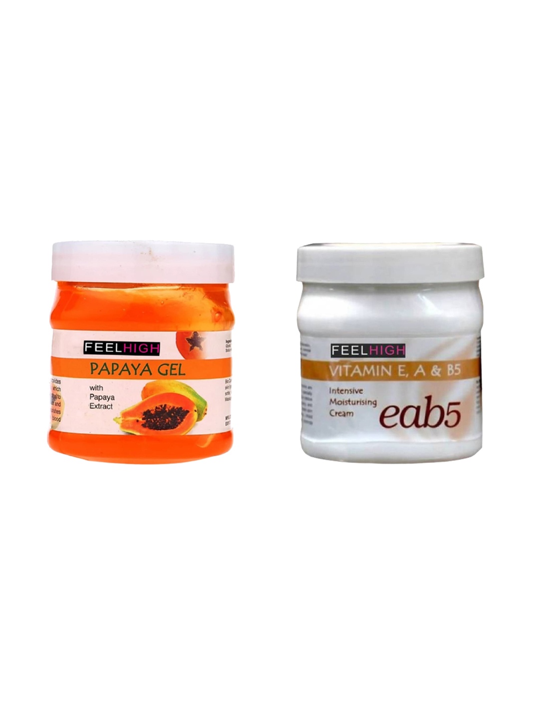 

FEELHIGH Set Of Papaya Gel & Vitamin eab5 Cream - 500gm, Multi