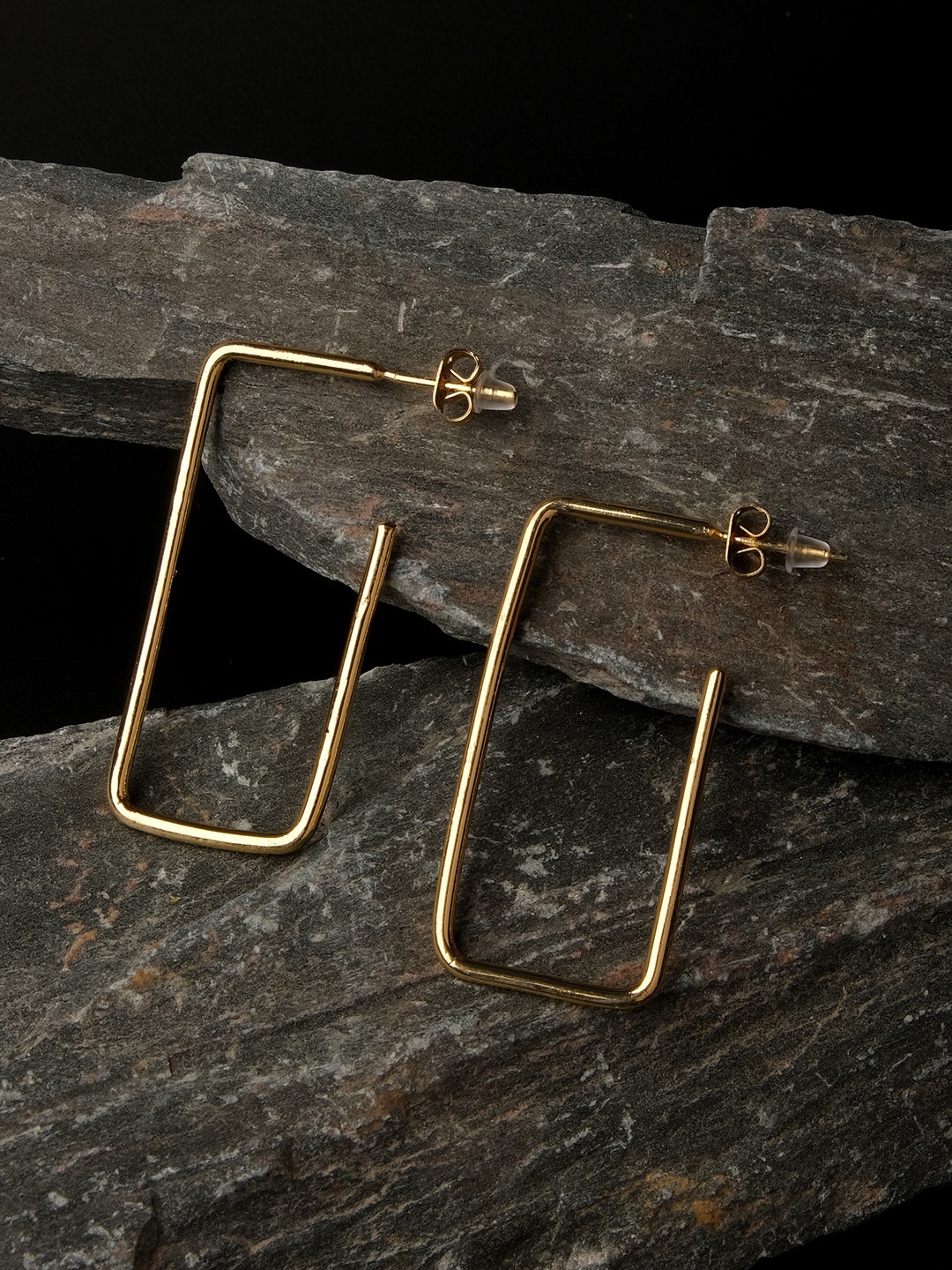 

XPNSV Gold-Plated Hoop Earrings