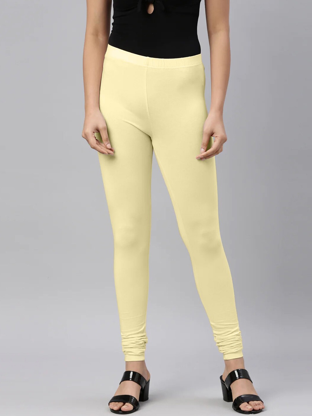 

SANADO Churidar Length Leggings, Cream