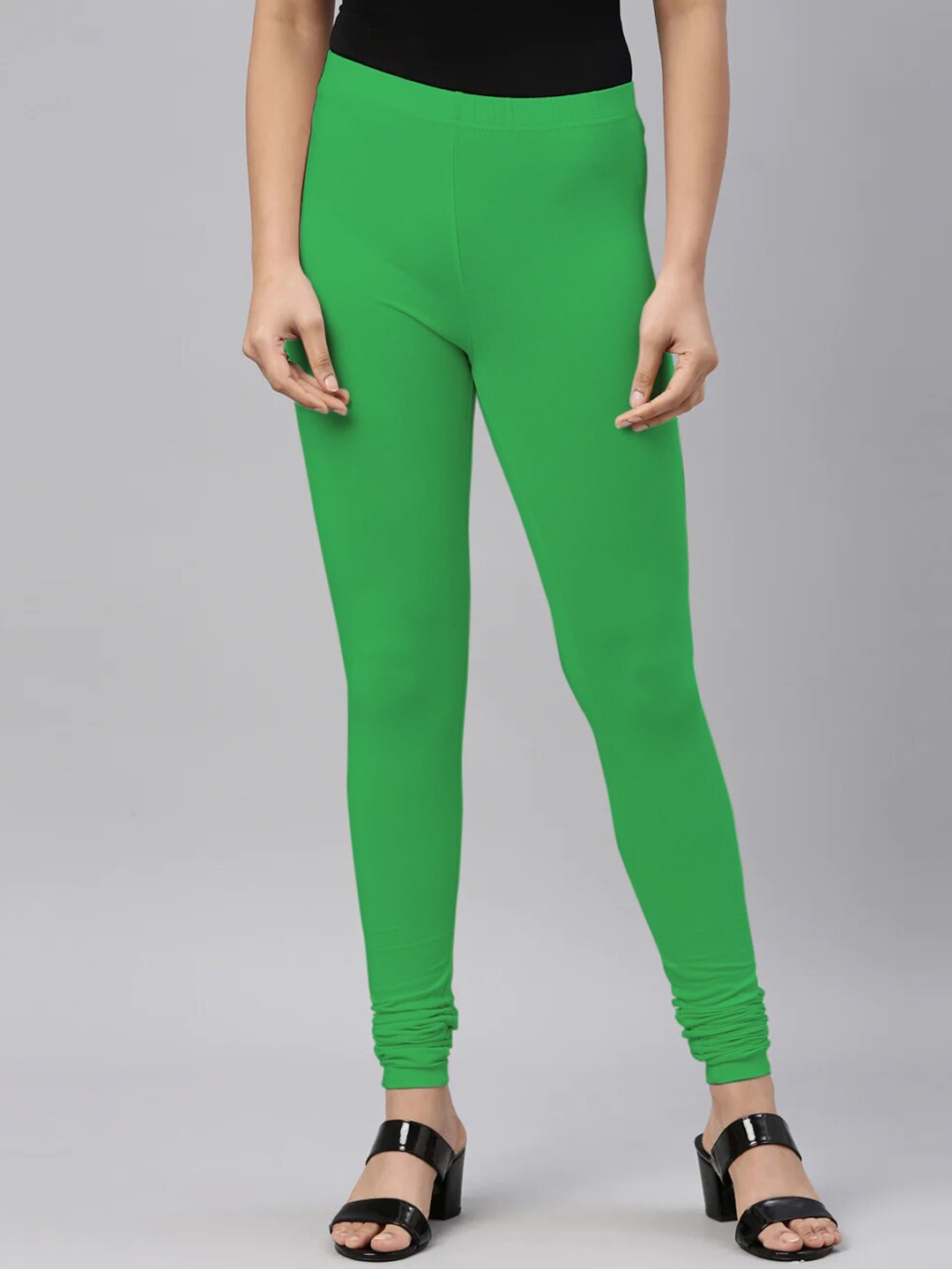 

SANADO Churidar Length Leggings, Green