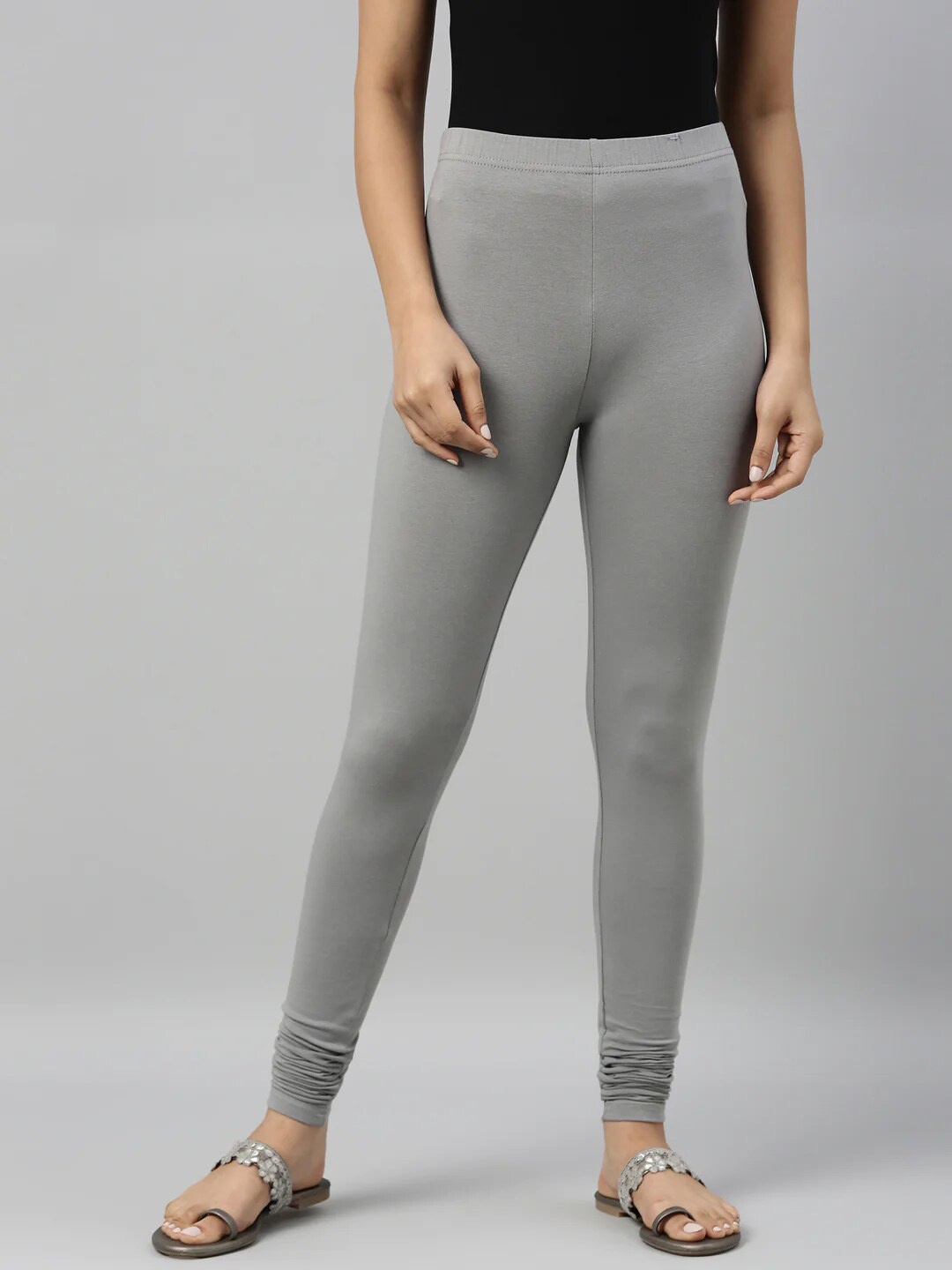

SANADO Churidar Length Leggings, Grey