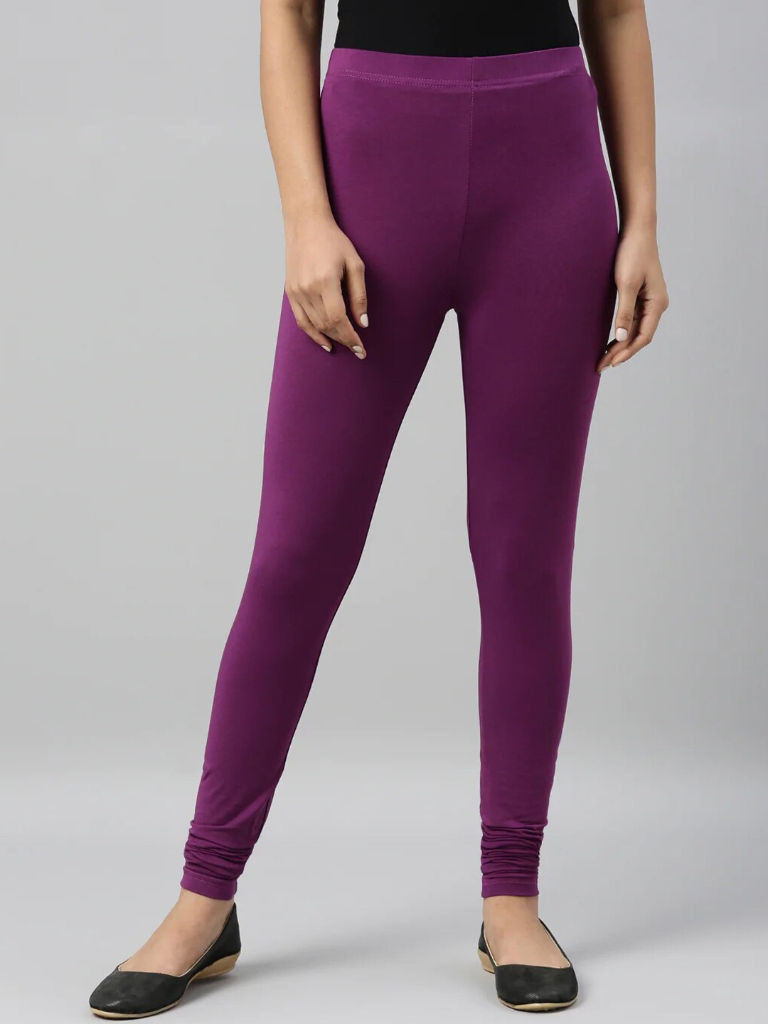 

SANADO Churidar Length Leggings, Purple