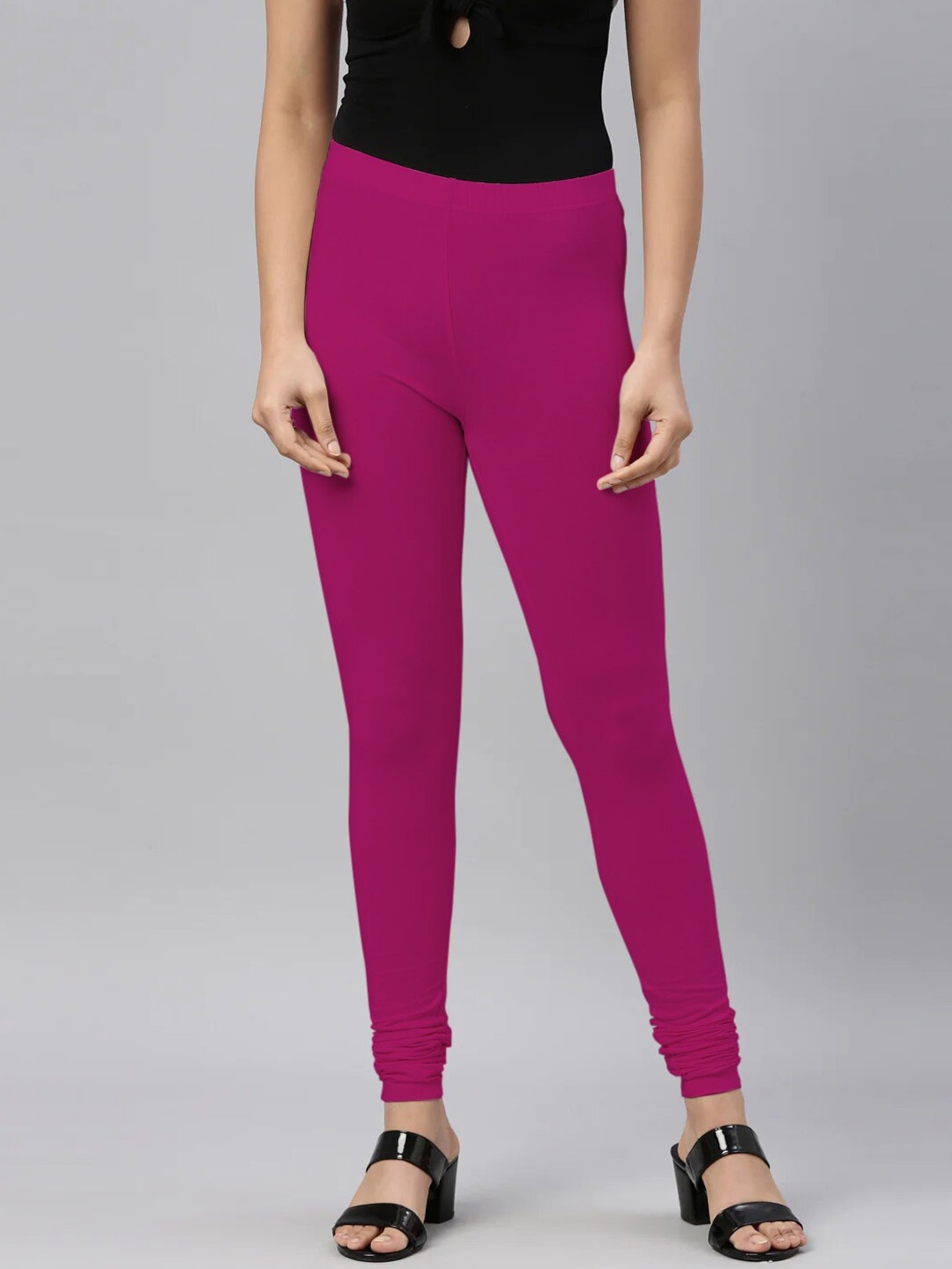 

SANADO Churidar Length Leggings, Magenta