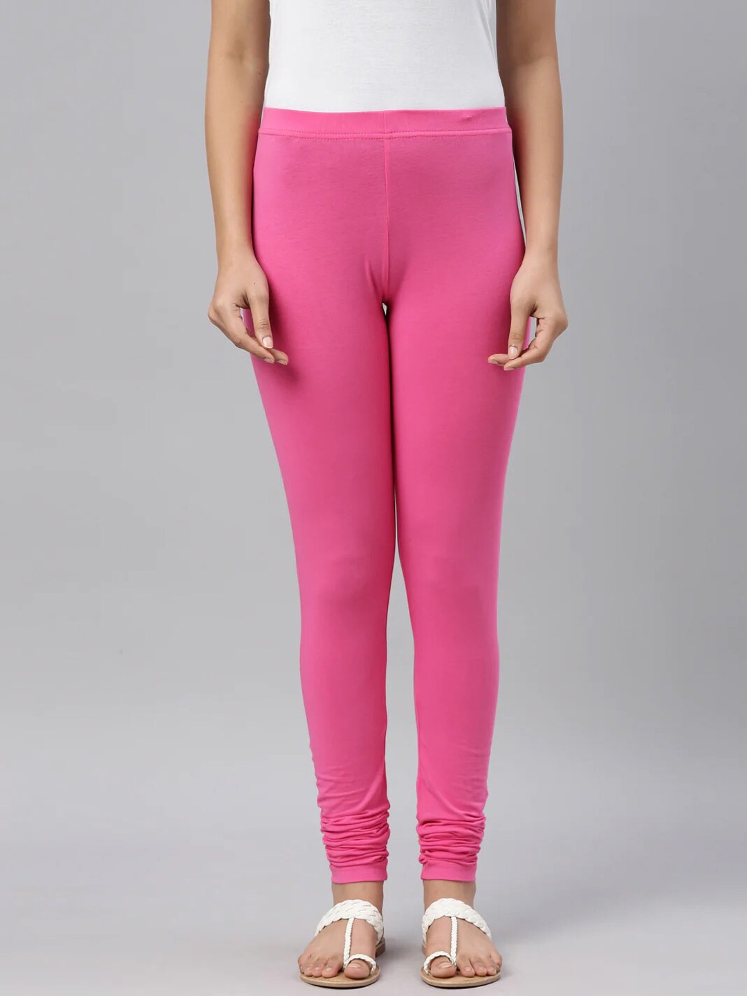 

SANADO Churidar Length Leggings, Pink
