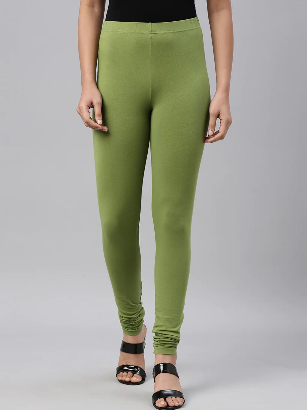 

SANADO Churidar Length Leggings, Green