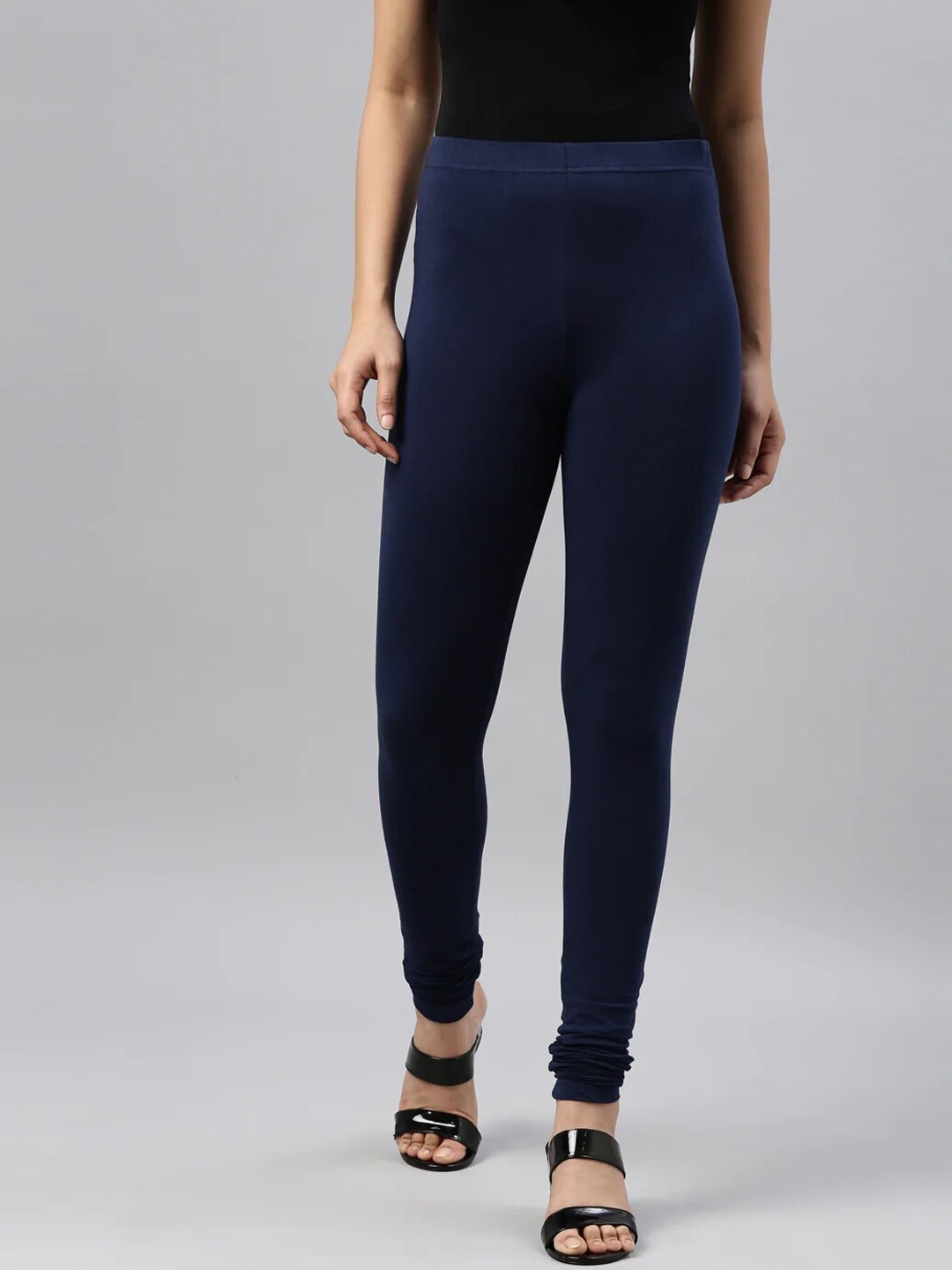 

SANADO Churidar Length Leggings, Navy blue