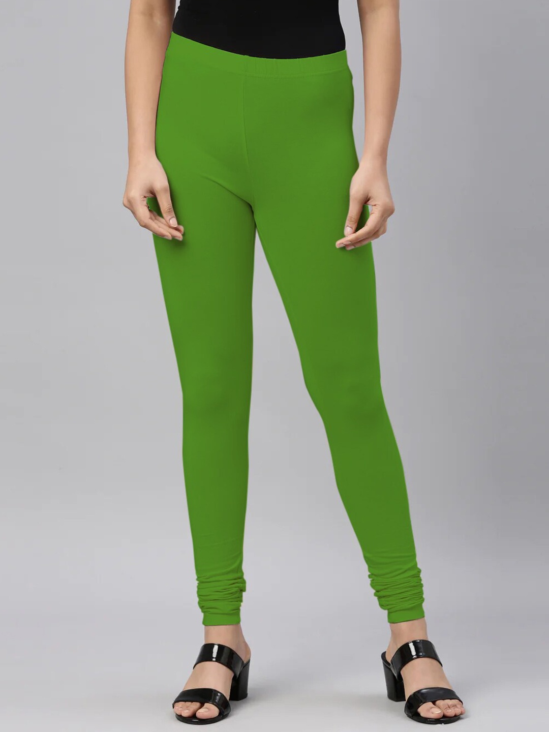 

SANADO Churidar Length Leggings, Green