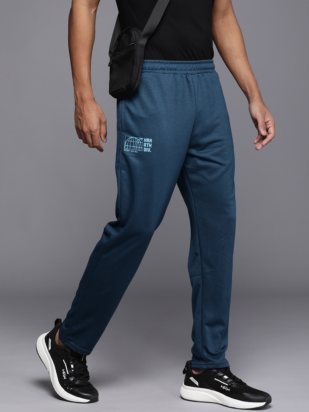 

HRX by Hrithik Roshan Men Track Pants, Navy blue