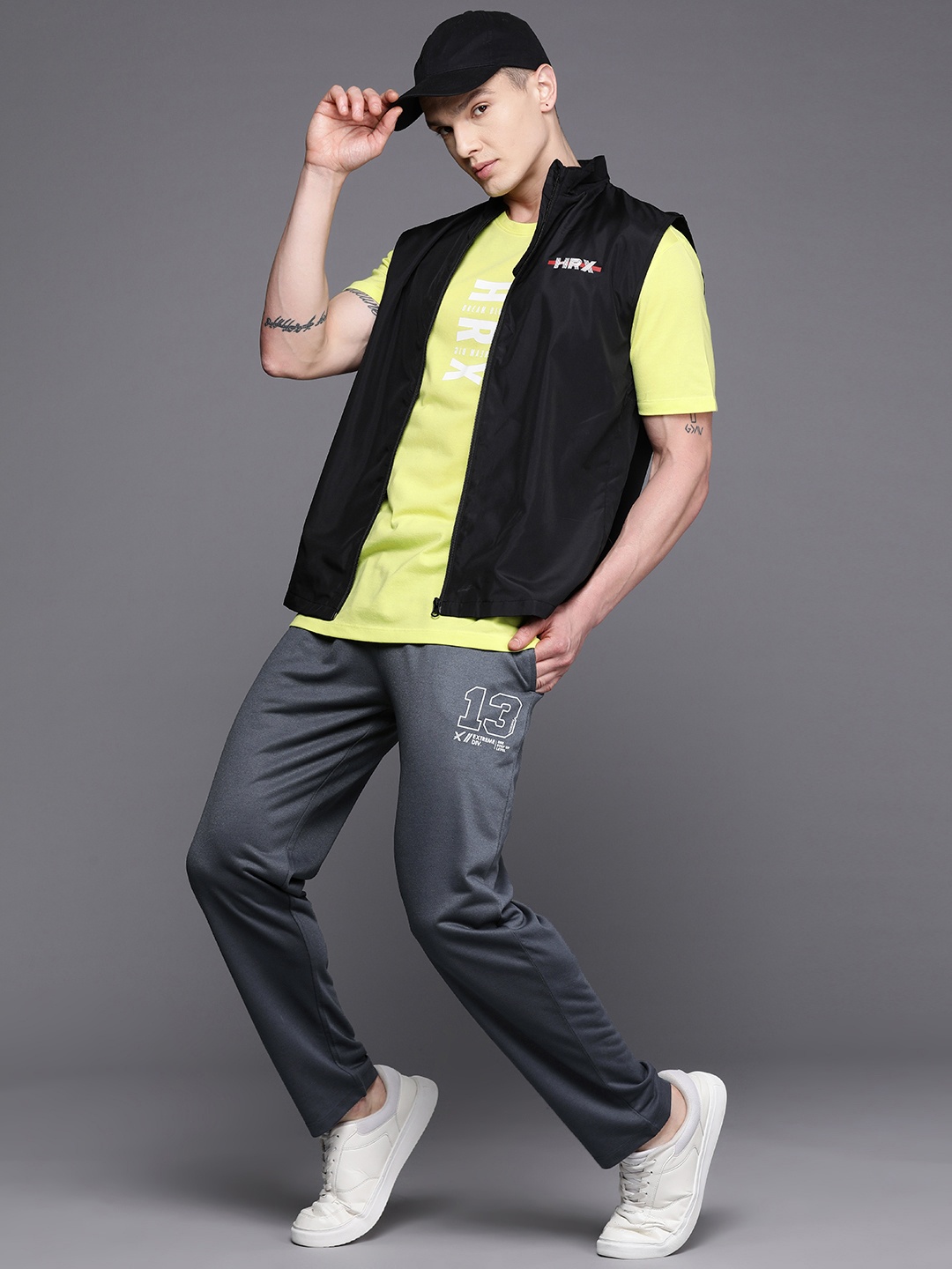 

HRX by Hrithik Roshan Men Lifestyle Track Pants, Grey