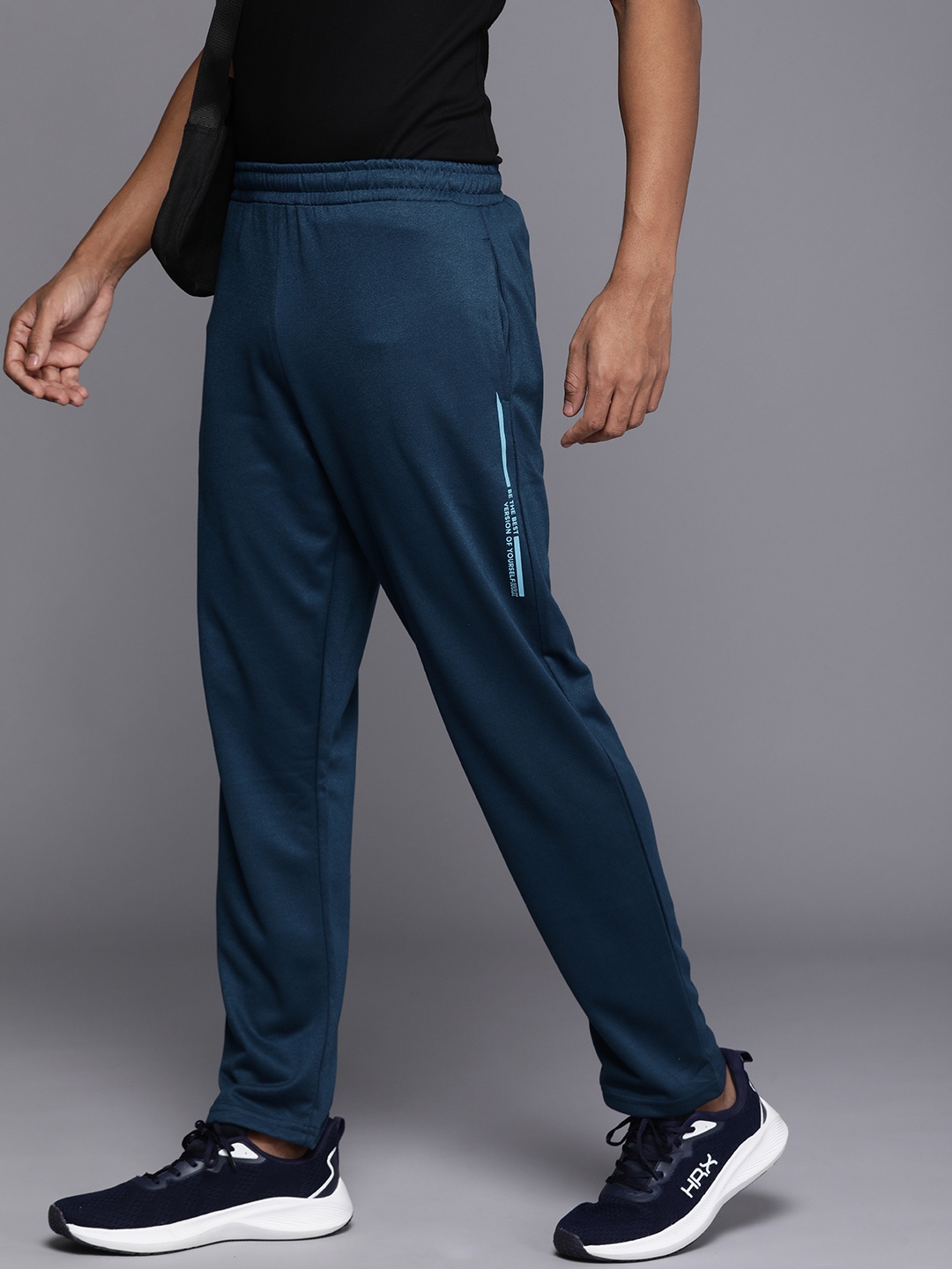 

HRX by Hrithik Roshan Men Track Pants, Navy blue