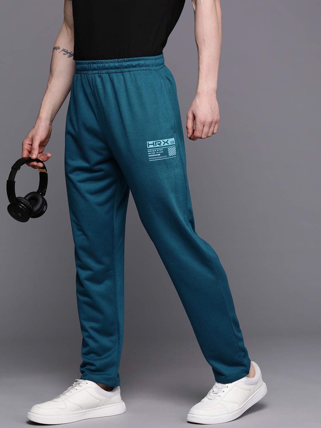 

HRX by Hrithik Roshan Men Lifestyle Track Pants, Teal