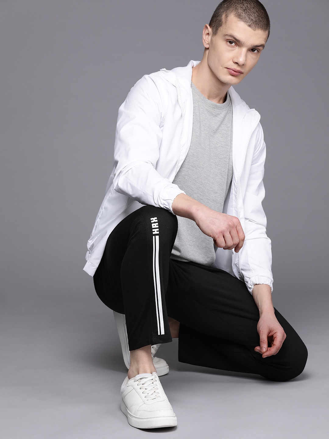 

HRX by Hrithik Roshan Men Lifestyle Track Pants, Black