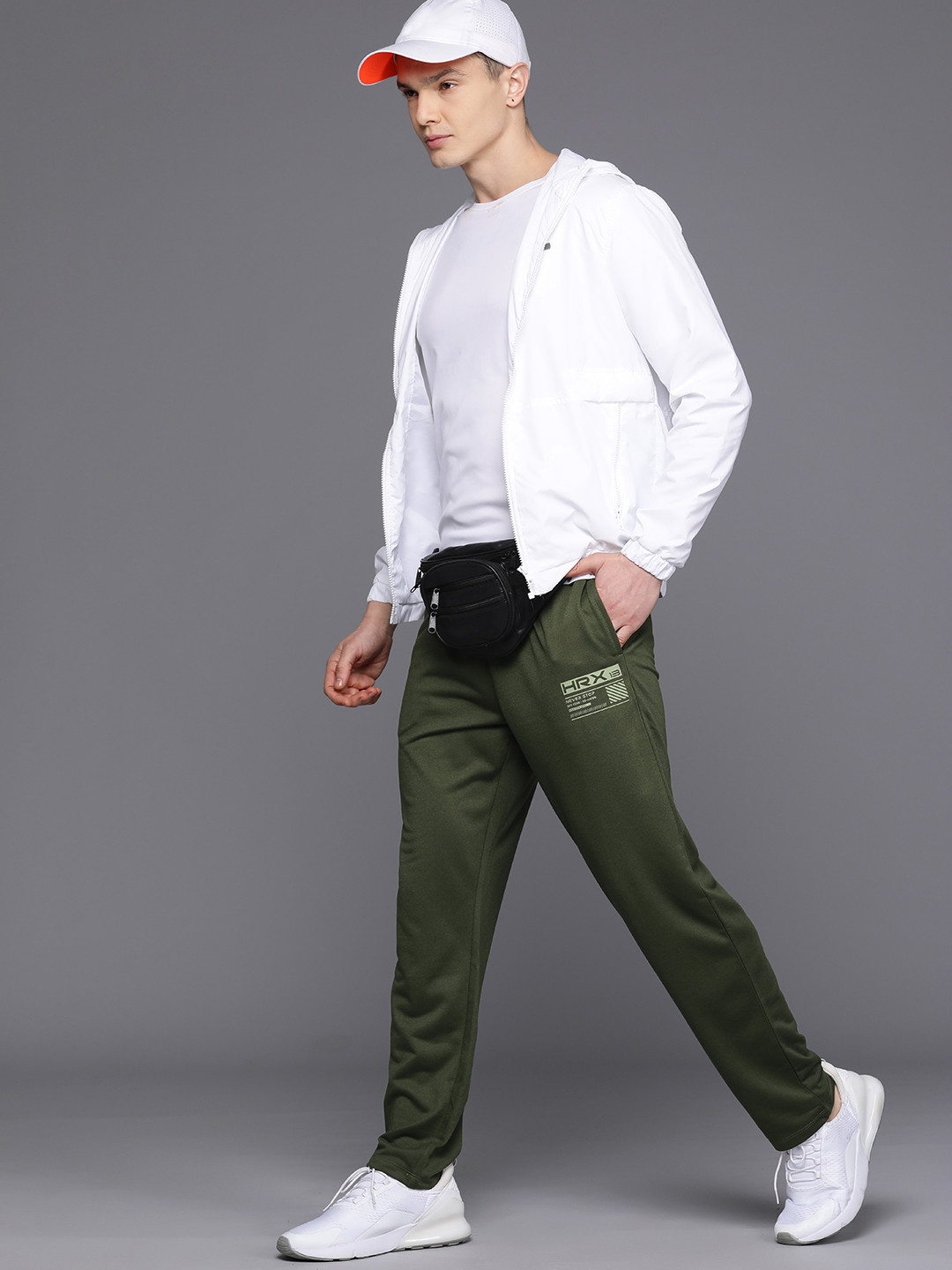 

HRX by Hrithik Roshan Men Lifestyle Track Pants, Olive