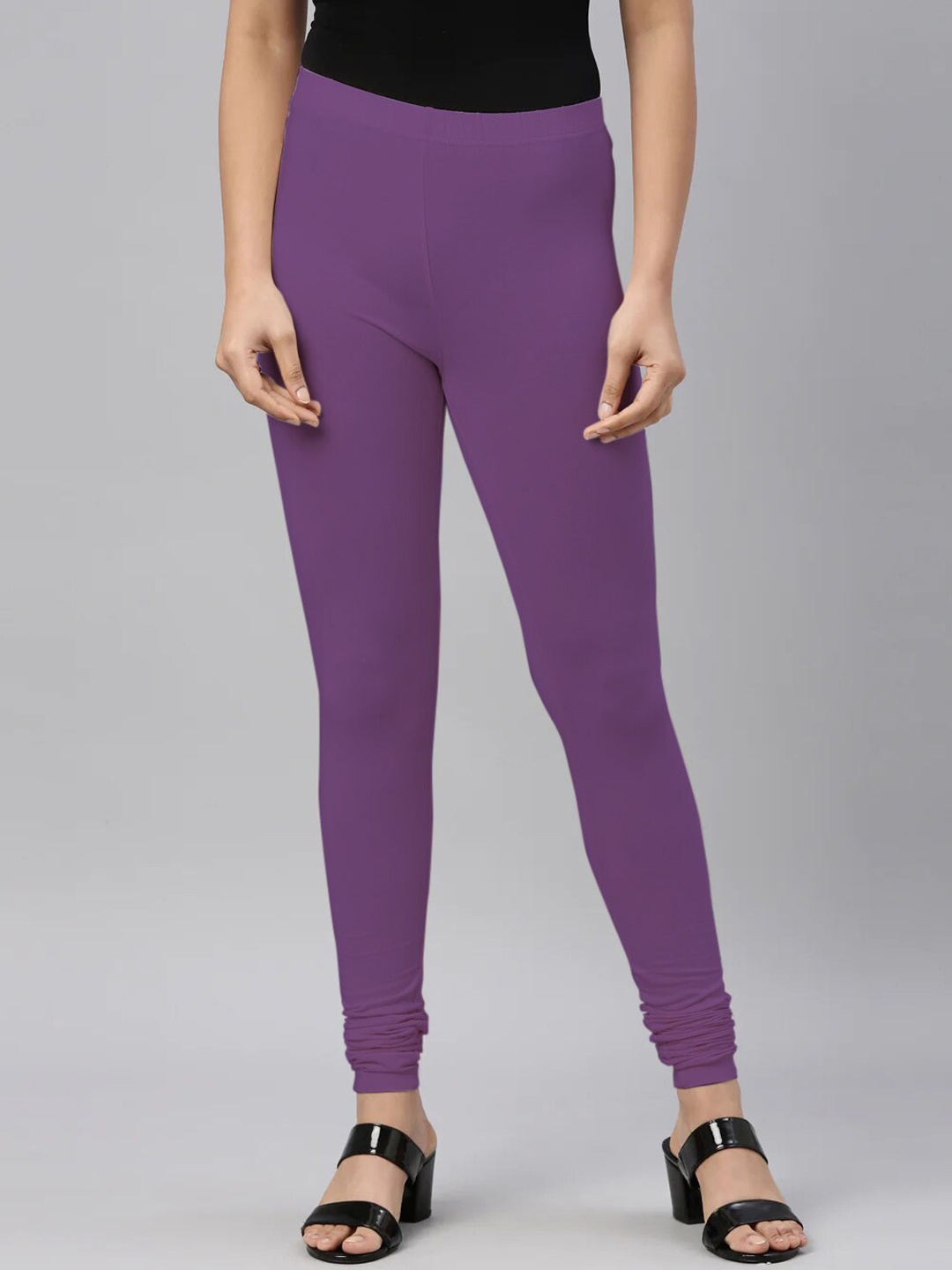 

SANADO Churidar Length Leggings, Purple