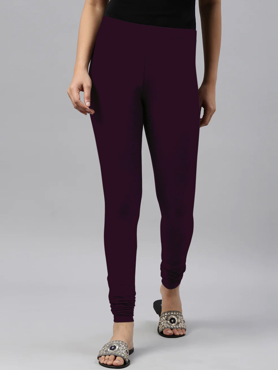 

SANADO Churidar Length Leggings, Purple