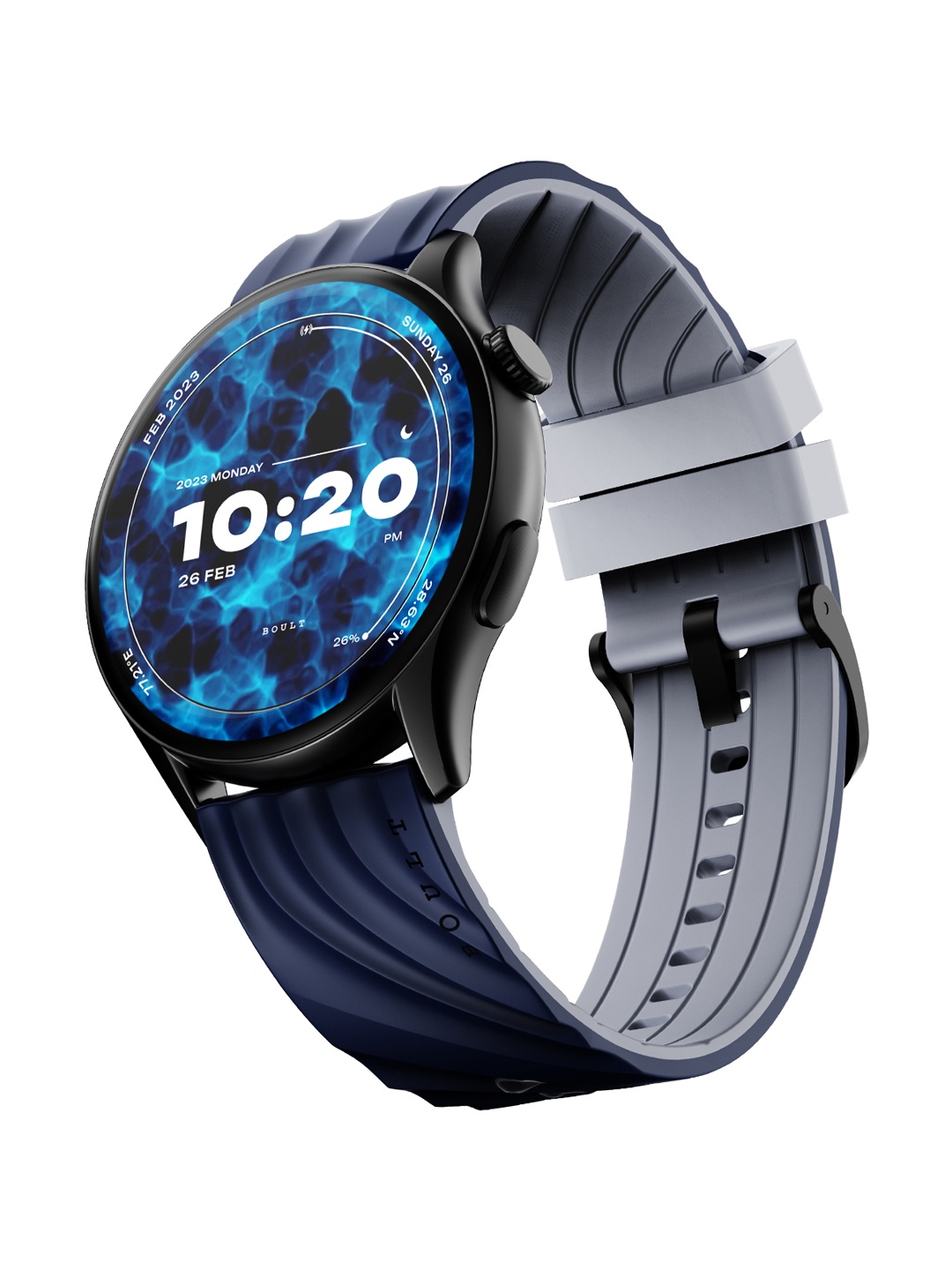

Boult Striker Pro 1.43" Amoled Smart Watch, Blue