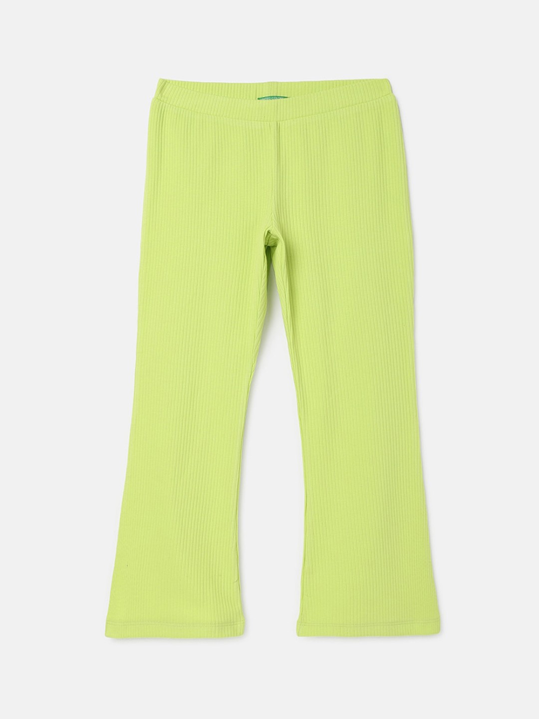 

United Colors of Benetton Girls Smart Regular Fit Trousers, Green