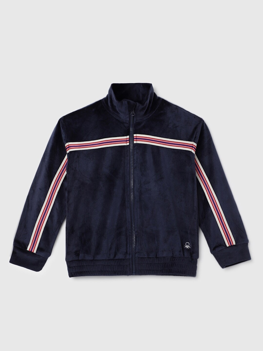 United Colors of Benetton Girls Navy Blue Sweatshirt