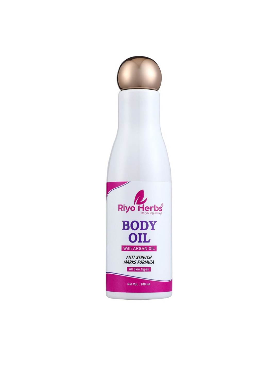 

Riyo Herbs Body Oil With Argan Oil For Anti Stretch Marks-200ml, Na